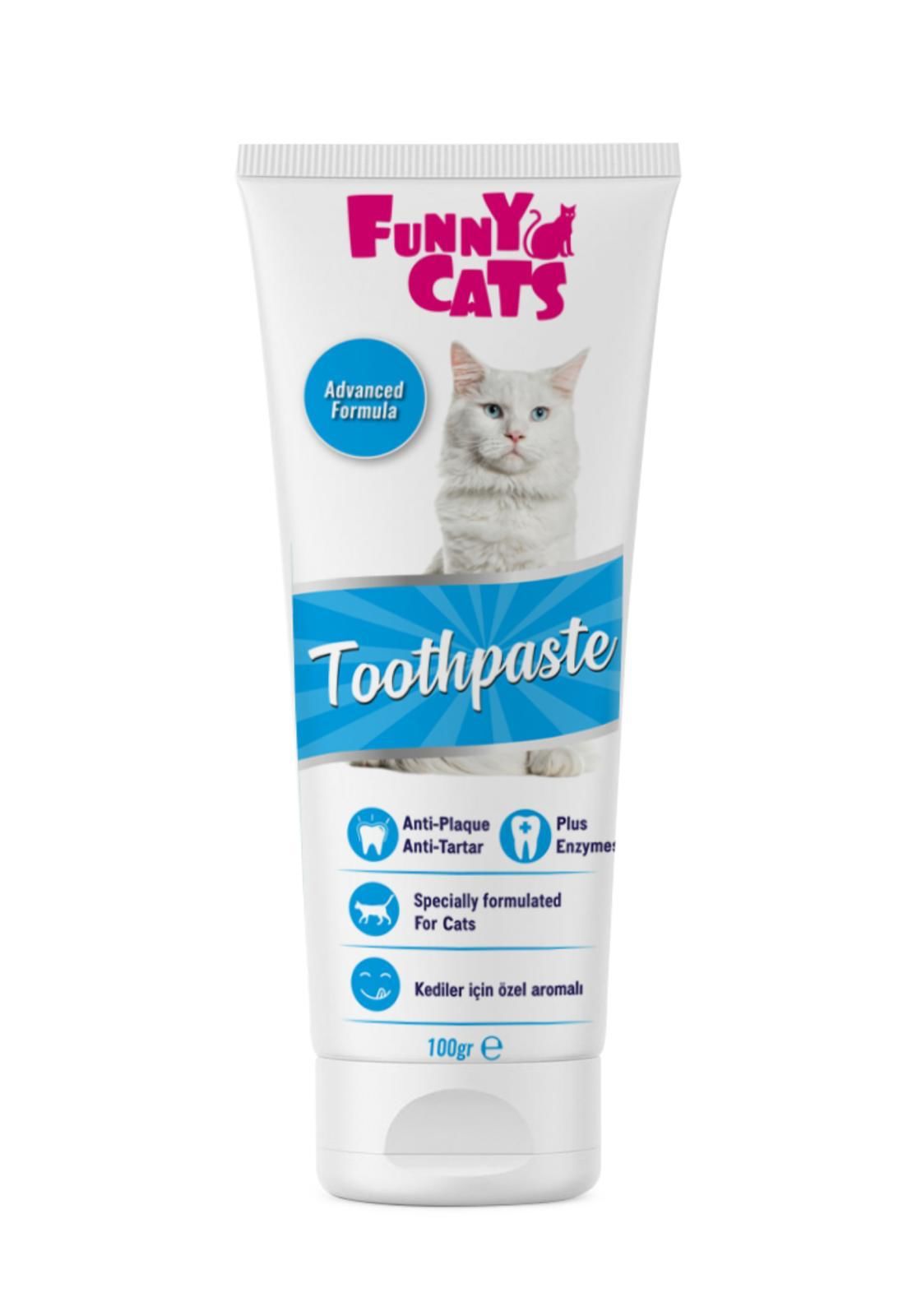 FUNNY CAT DİŞ MACUNU 100 GR (TOOTHPASTE)