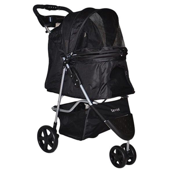 SP03P-B TRİBORO KEDİ&KÖPEK ARABASI SİYAH 45x80x90 CM