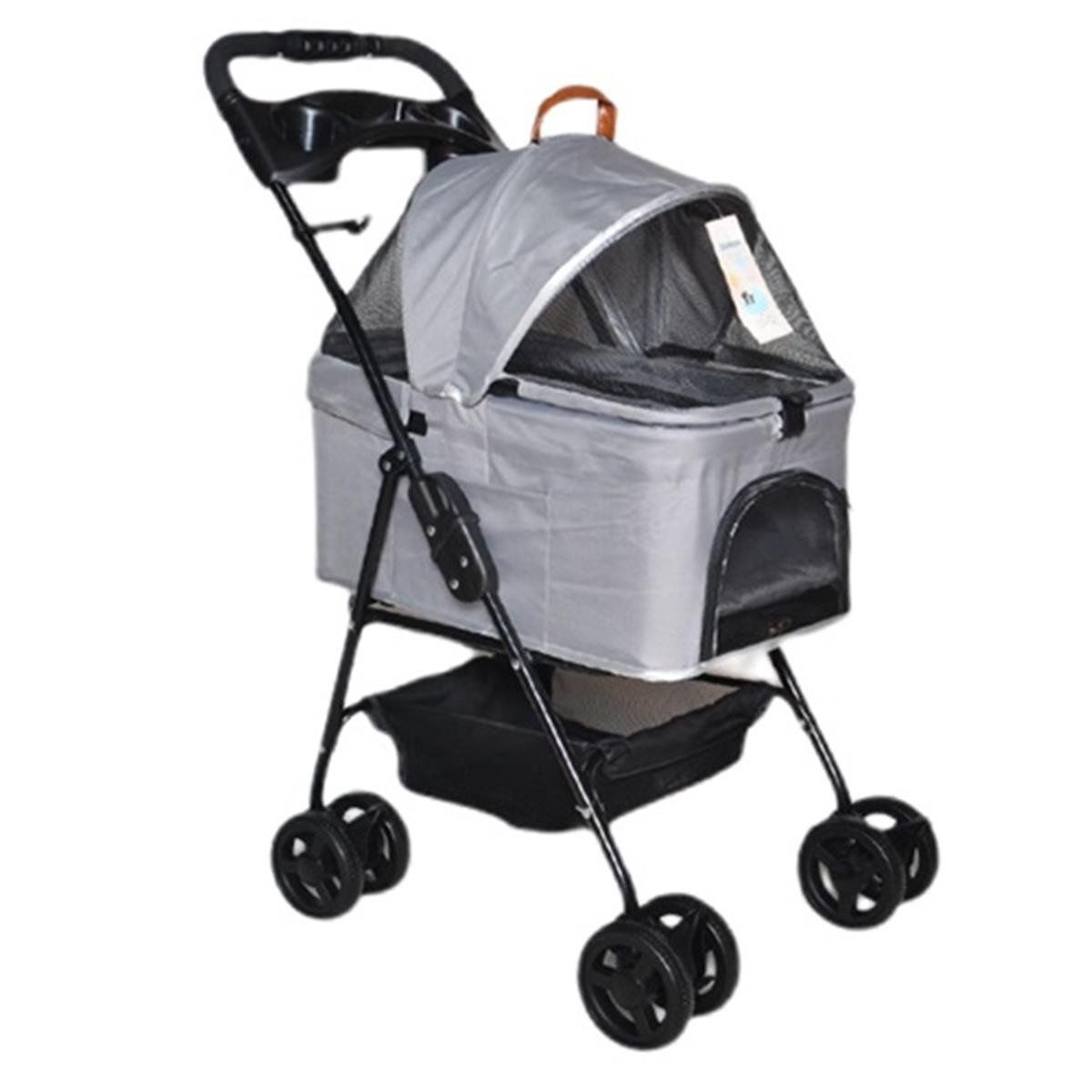 SP02F-G VERSTAPPEN KEDİ&KÖPEK ARABASI GRİ 45x64x96 CM