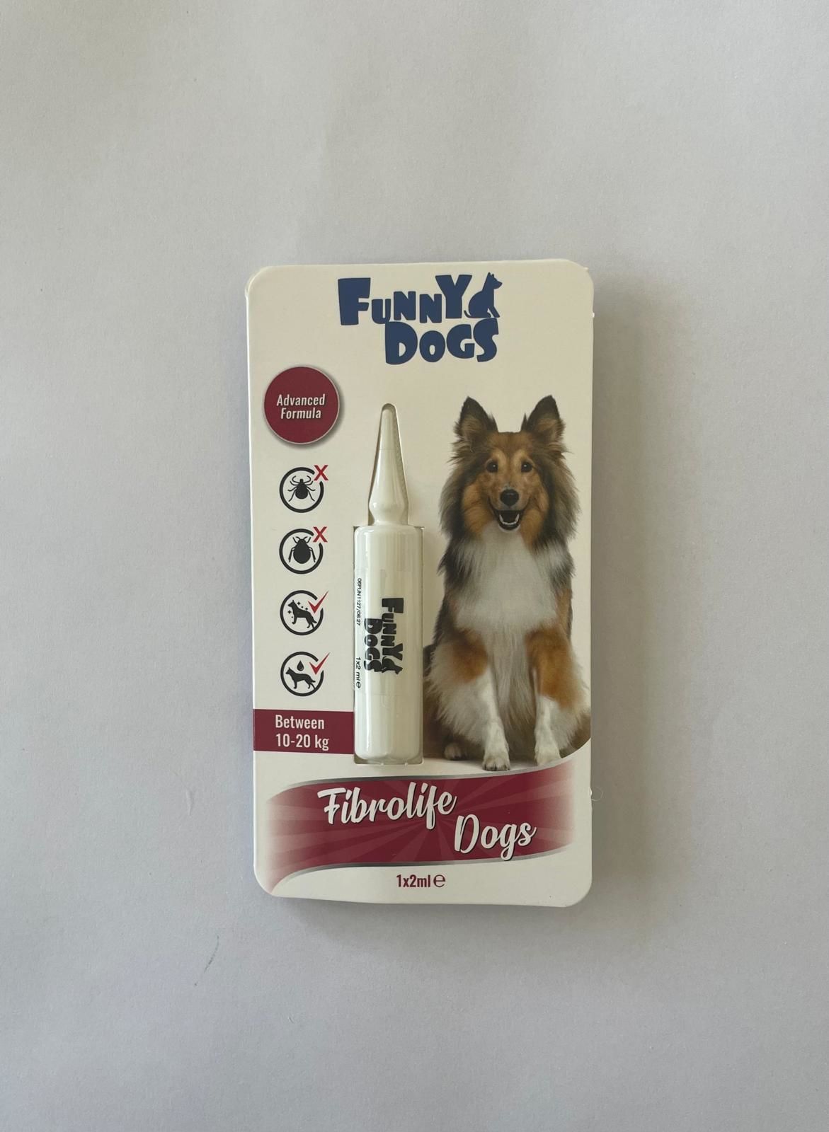 07536-FİBROLİFE DOGS 10-20 KG ENSE DAMLASI (12'li)