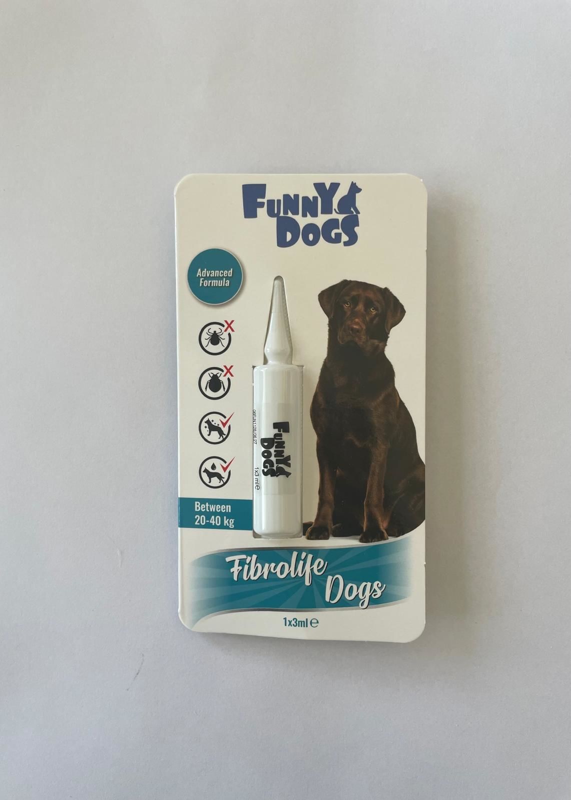 07543-FİBROLİFE DOGS 20-40 KG ENSE DAMLASI (12'li)
