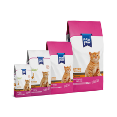 PAW PAW YAVRU KEDİ MAMASI 15 KG