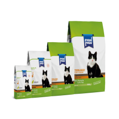 PAW PAW KEDİ MAMASI SOMONLU KISIR 15 KG