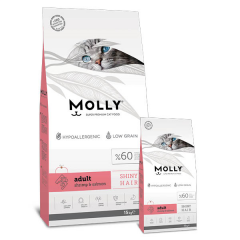 MOLLY SOMON KARİDESLİ KEDİ MAMASI 15 KG