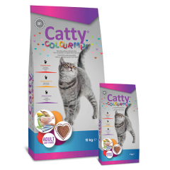 CATTY COLOR MIX KEDİ MAMASI 15 KG