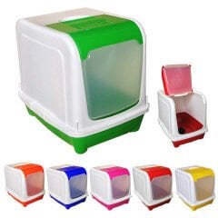 PET STYLE KAPALI KEDİ TUVALET 6'LI