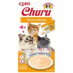 EU103-CİAO CHURU CREAM TAVUKLU KEDİ ÖDÜL KREMASI 4X14 GR