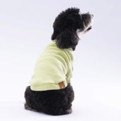 24725-PAWSTAR 5'Lİ SARI MENNO SWEAT ELBİSE