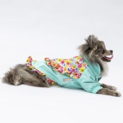 24512-PAWSTAR MİNT VİCTORİA YAĞMURLUK ELBİSE