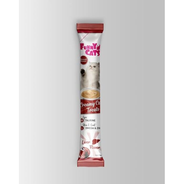 FUNNY CREAMY CAT CİĞERLİ 4'LÜ 12'Lİ