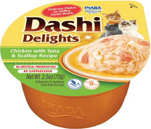 EU863-6'LI CİAO DASHİ TAVUK-TON BALIĞI-DENİZ TARAKLI ÇORBA 70 GR