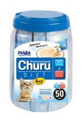 UVC211-CİAO CHURU CREAM TUNA VE TAVUKLU DİYETLİ ÖDÜL MAMASI 50*14 GR