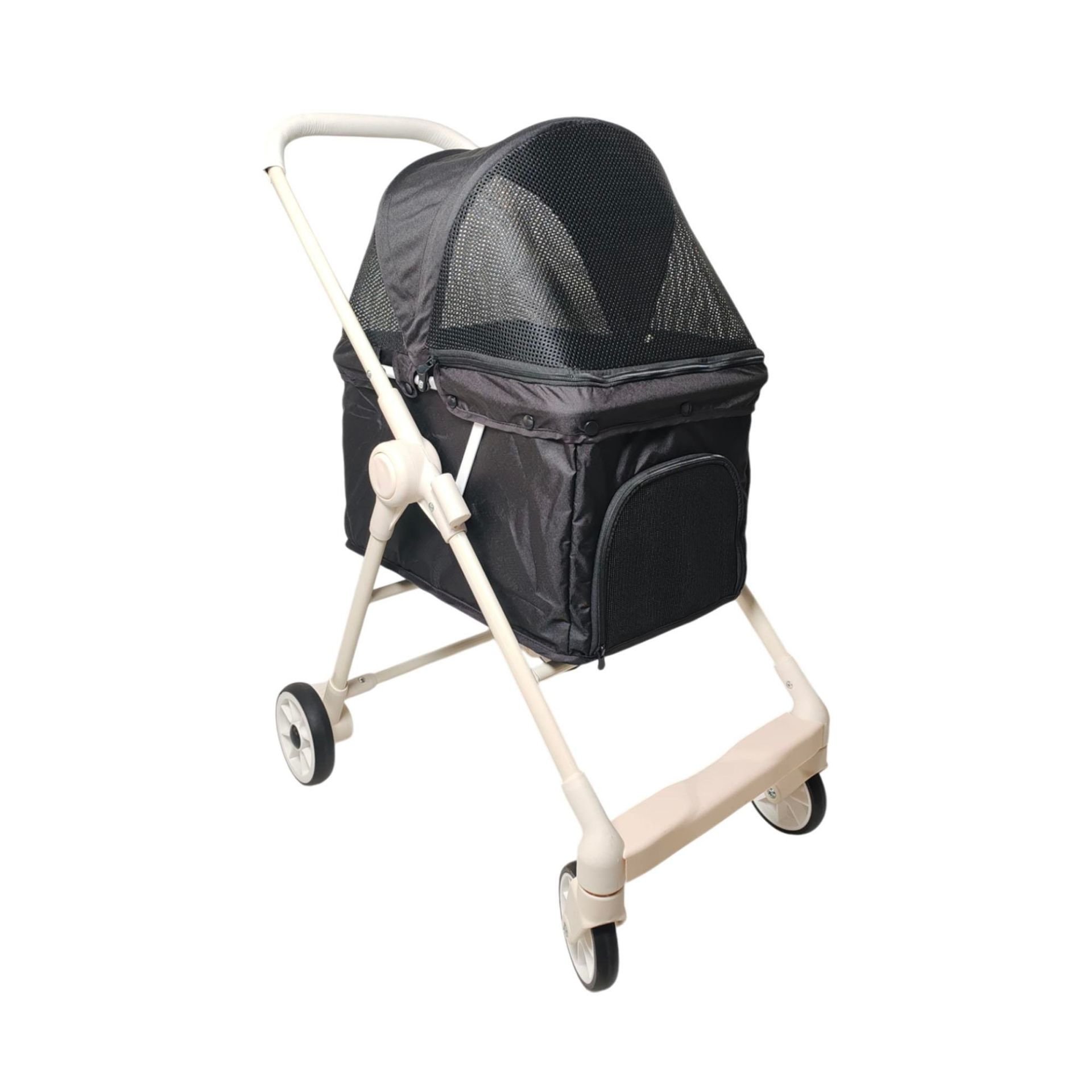 HL01-B HAMİLTON KEDİ&KÖPEK ARABASI SİYAH 50X68X90 CM