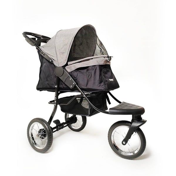 SP05CS-G RİCCİARDO KEDİ&KÖPEK ARABASI GRİ 54X104X101 CM