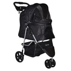 SP03P-B TRİBORO KEDİ&KÖPEK ARABASI SİYAH 45x80x90 CM