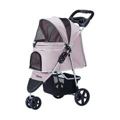 SP03P-P TRİBORO KEDİ&KÖPEK ARABASI PEMBE 45x80x90 cm