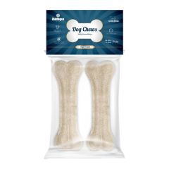 DC4478-ZAMPA BEYAZ PRESS KEMİK KÖPEK ÖDÜLÜ 2'Lİ 85-90 GR