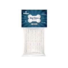 DC4539-ZAMPA BEYAZ BURGU ÇUBUK (STİCKS) KEMİK KÖPEK ÖDÜLÜ 10'LU 5 GR
