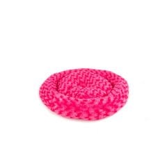 VP-1001 SİMİT YATAK PELUŞ KIRMIZI 55*55 CM