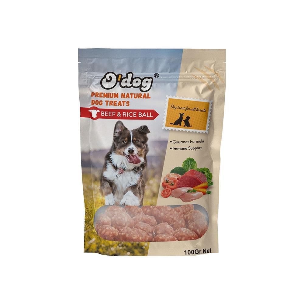 DT-5017 DANA ETLİ LEZZET TOPLARI KÖPEK ÖDÜLÜ 100 GR