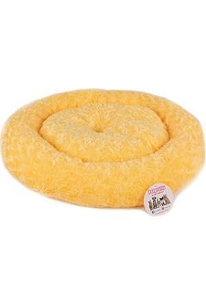 VP-1001-12 SİMİT YATAK PELUŞ SARI 55X55 CM