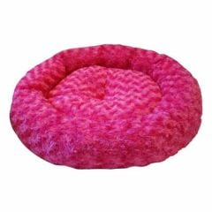 VP-1001-13 SİMİT YATAK PELUŞ FUŞYA 55X55 CM