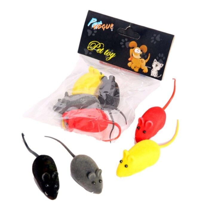 AD-163 FARE KEDİ OYUNCAK 4'LÜ