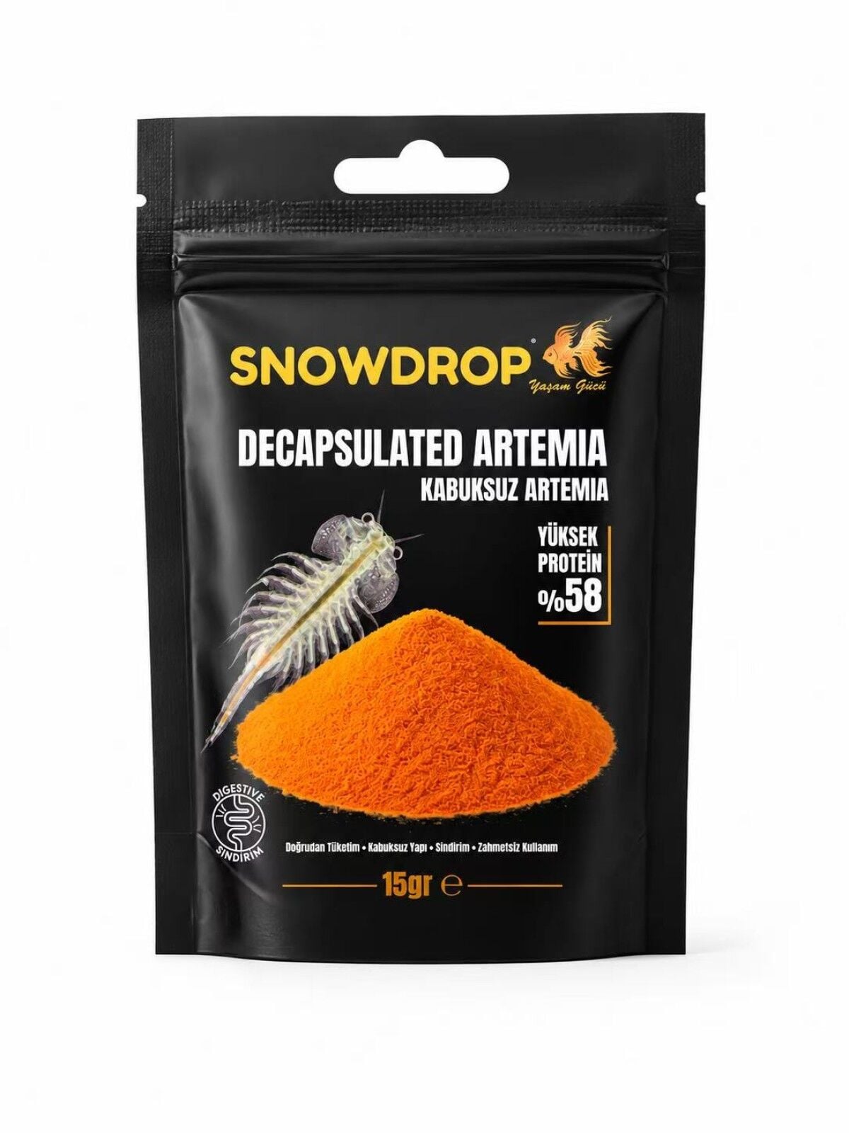 SNOWDROP  DECAPSULATED 12'Lİ ARTEMİA 15 GR