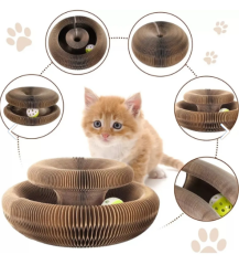 RTP3101 KARTON AKARDİYON KEDİ OYUNCAĞI