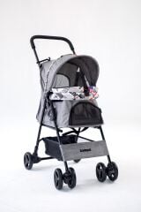 SP02XK-G SHOWTİME KEDİ&KÖPEK ARABASI GRİ 42x69.5x88 CM