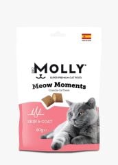 MOLLY 12'Lİ KEDİ BİSKÜVİ (SKIN&COAT) 60 GR
