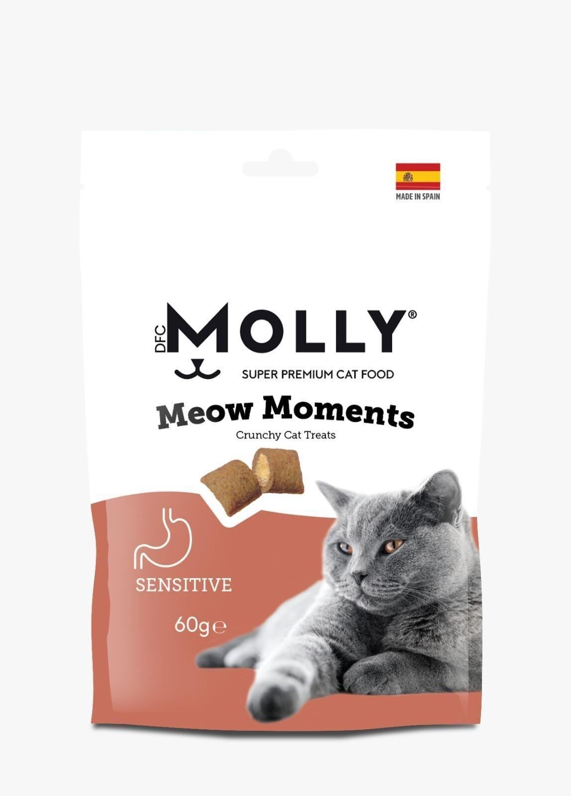 MOLLY 12'Lİ KEDİ BİSKÜVİ (SENSITIVE) 60 GR