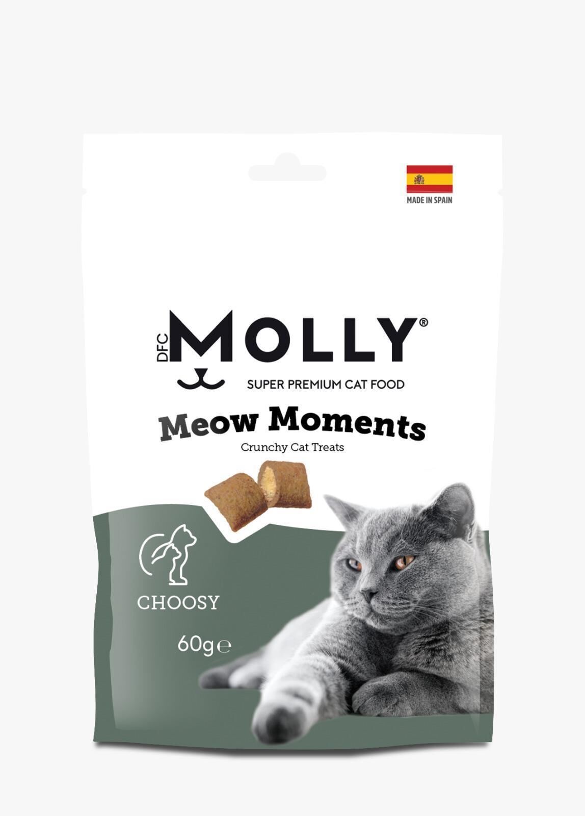 MOLLY 12'Lİ KEDİ BİSKÜVİ (CHOOSY) 60 GR