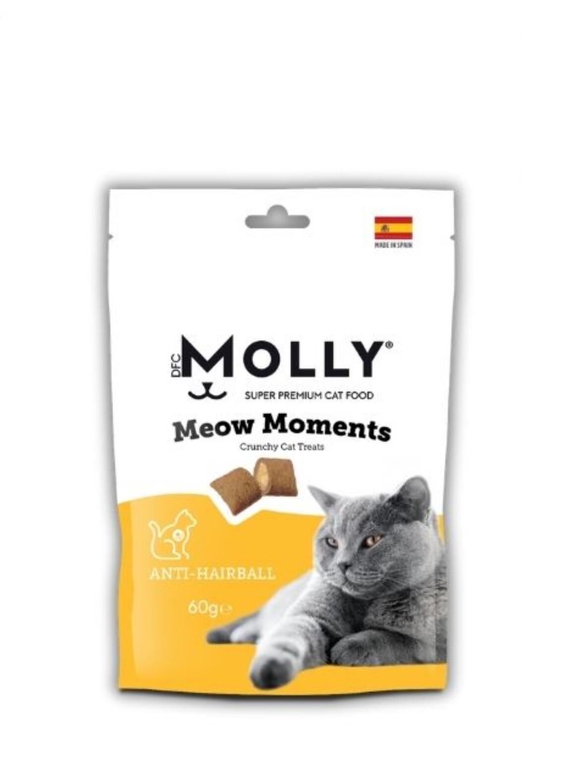 MOLLY 12'Lİ KEDİ BİSKÜVİ (ANTİ-HAIRBAL) 60 GR