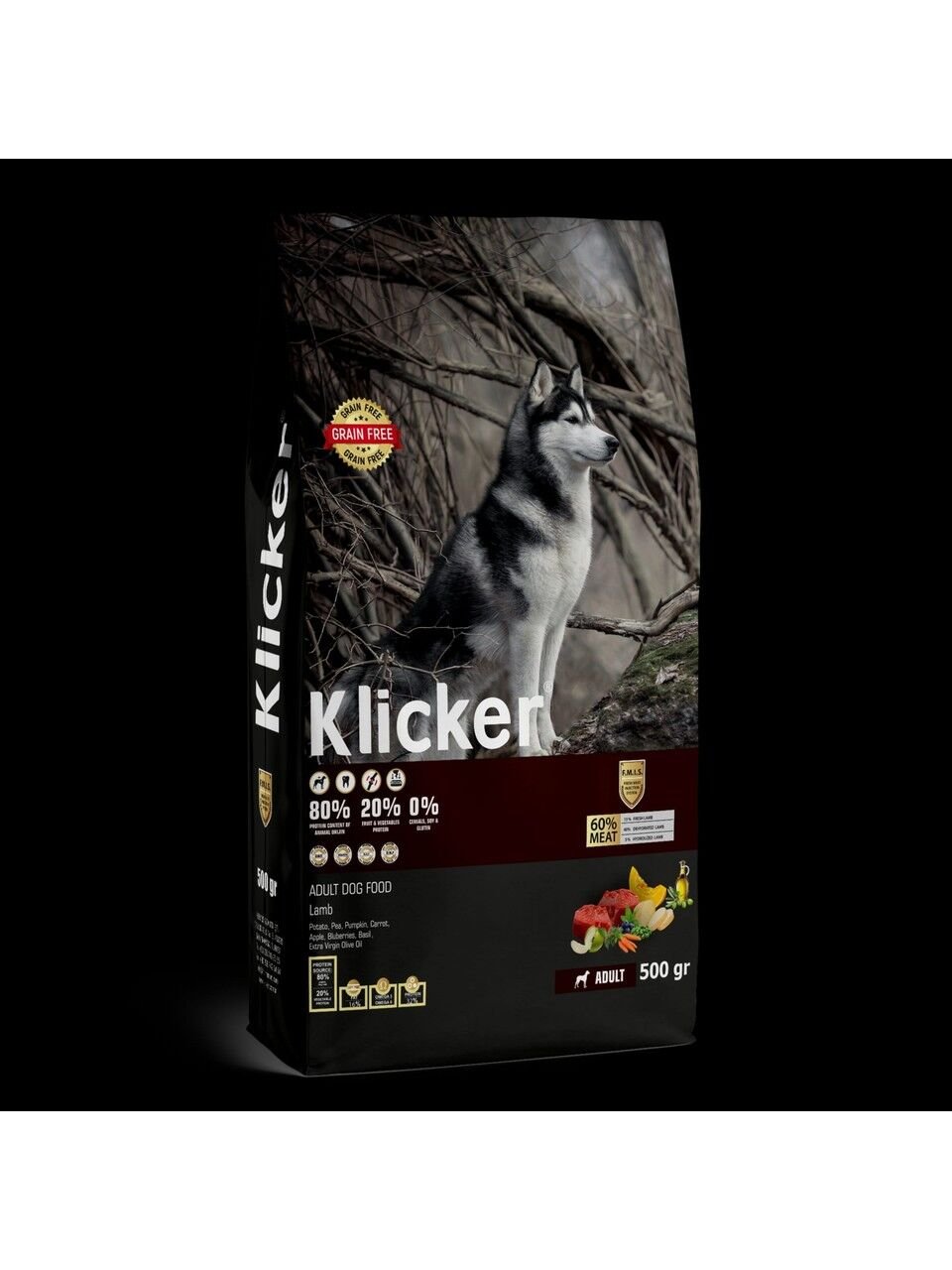 KLİCKER KÖPEK MAMASI MEDİUM LARGE KUZULU 12 KG