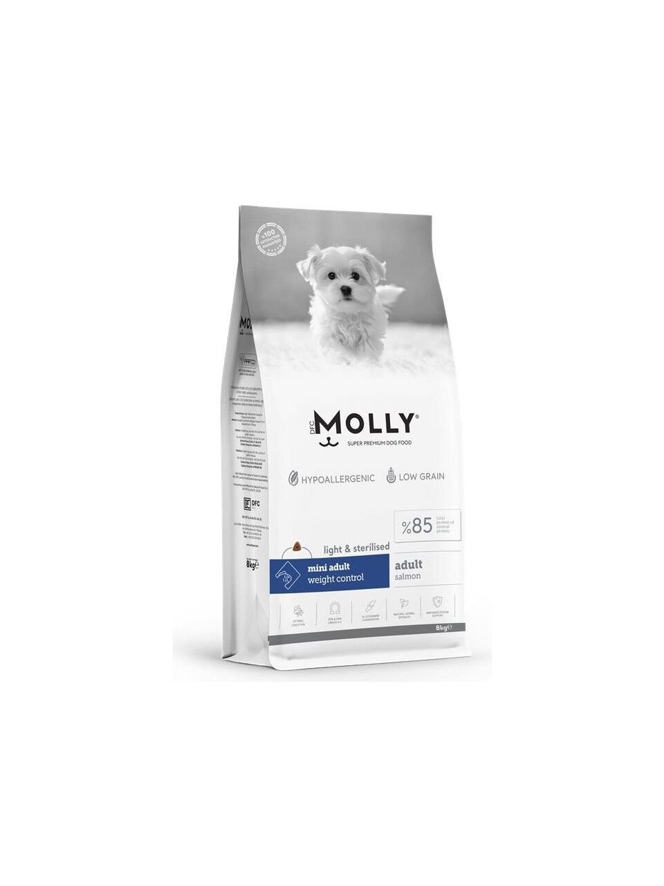 MOLLY DOG MİNİ KISIR SOMON 8 KG