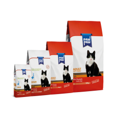 PAW PAW YETİŞKİN KEDİ MAMASI BALIKLI 1 KG