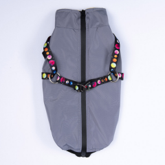 24105-PAWSTAR GRİ NUUK YELEK ELBİSE