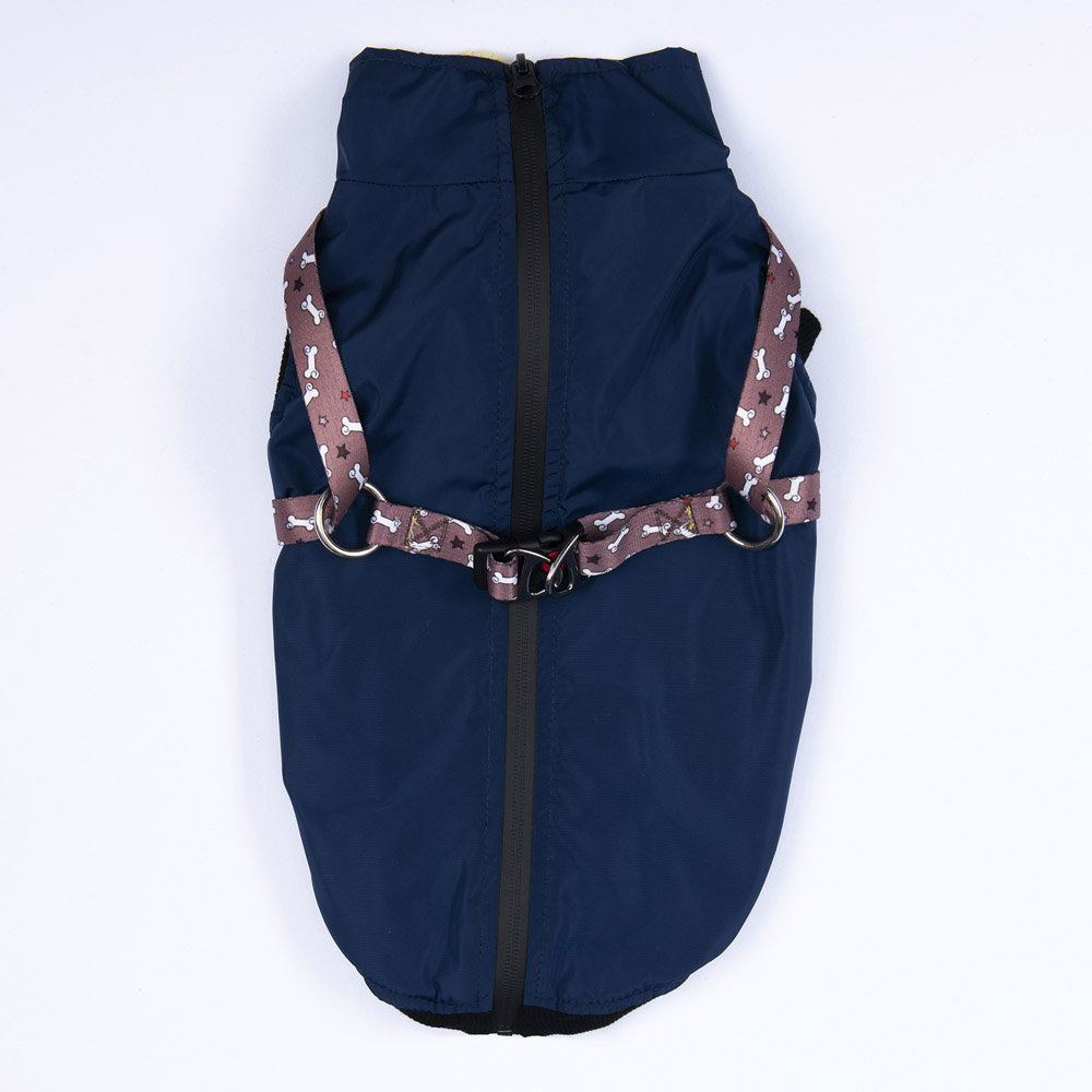 24106-PAWSTAR LACİVERT NUUK YELEK ELBİSE