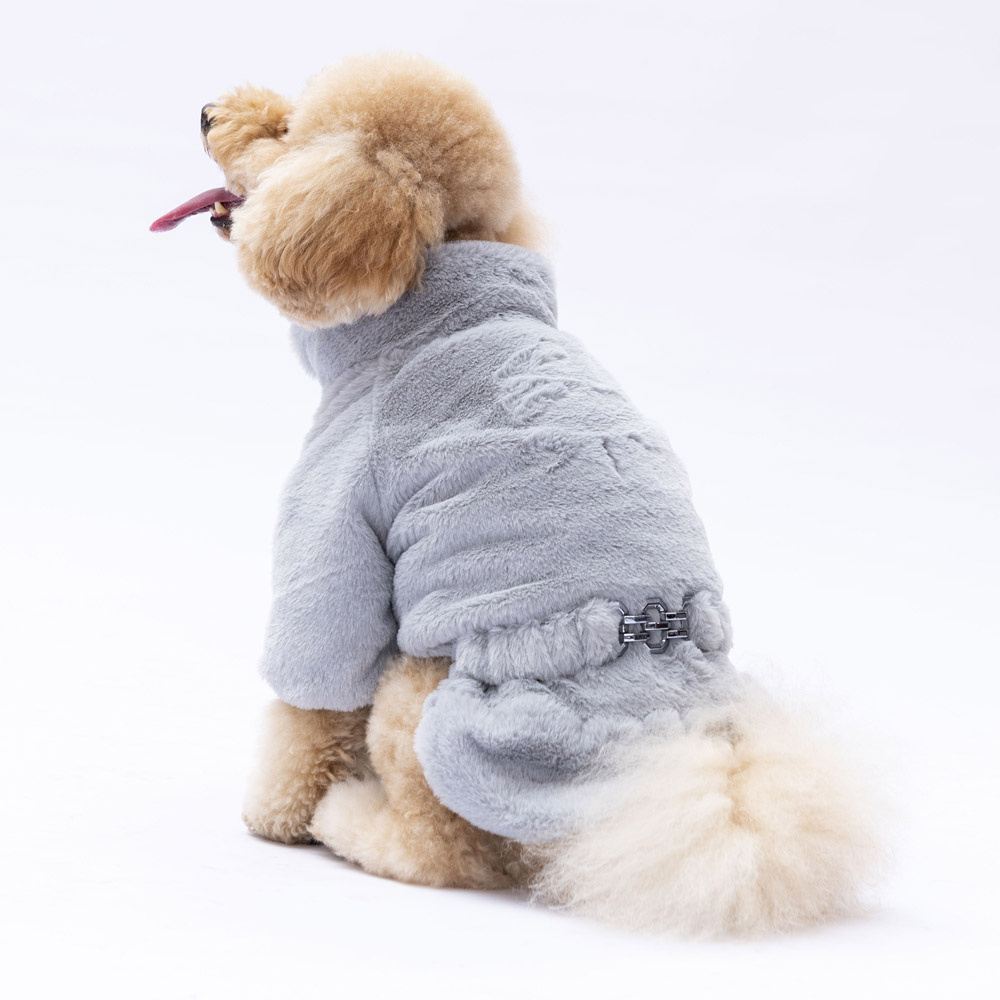 24200-PAWSTAR GRİ PARİS CEKET ELBİSE