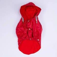 25508-PAWSTAR KIRMIZI PLUVİA YAĞMURLUK ELBİSE