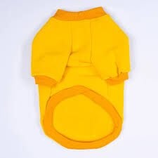 24741-PAWSTAR SARI LAHTİ SWEAT ELBİSE