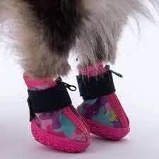 PDS01-2 PAWSTAR ROSEA CAMOUFLAGE KÖPEK AYAKKABISI