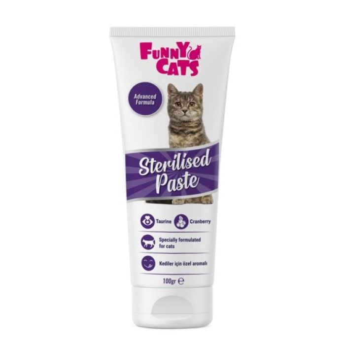 YNC-3101 FUNNY CATS STERİLİSED PASTE 100 GR