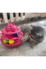 HACI YATMAZLI ÜÇ KATLI KEDİ OYUNCAĞI