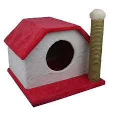 TEK KATLI KEDİ EVİ