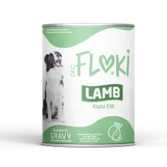 FLOKİ 12'Lİ KUZU ETLİ KÖPEK KONSERVE 400 GR