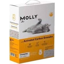 MOLLY AKTİF KARBON GRANÜLLÜ KEDİ KUMU 10 LT