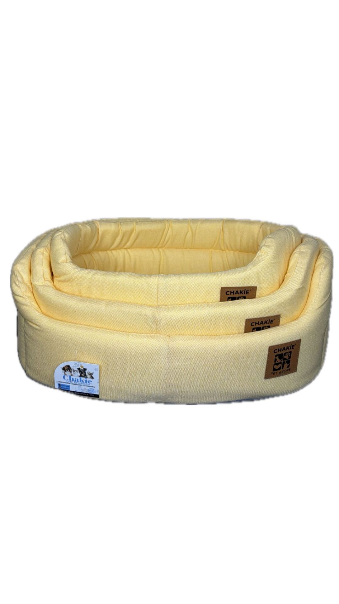 CHAKİ SÜNGER 3'LÜ SET LÜKS KEDİ KÖPEK YATAĞI