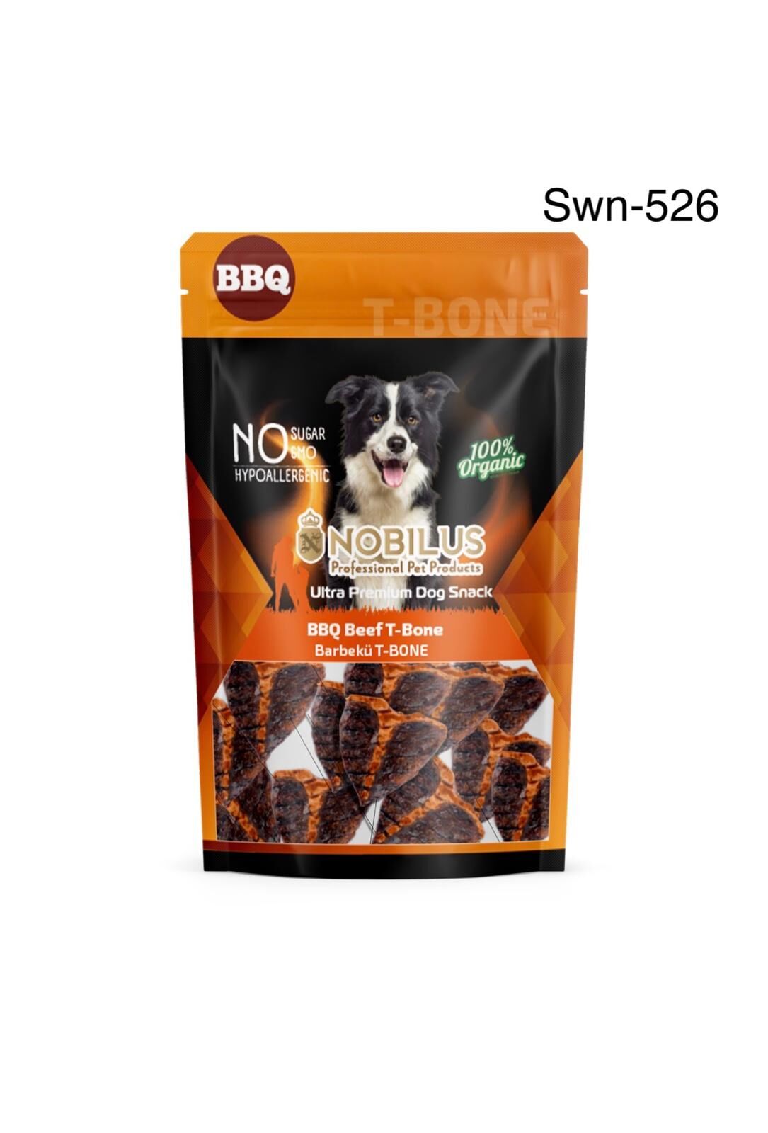 SWN-526 NOBİLUS BARBEKÜ T-BONE KÖPEK ÖDÜLÜ 80 GR